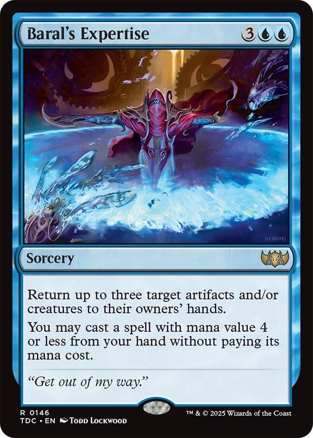 Baral's Expertise 146 card from Commander: Tarkir: Dragonstorm