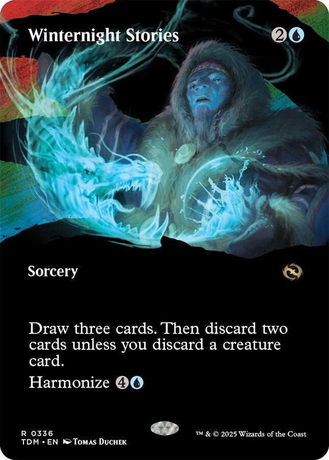 Winternight Stories (Borderless) 336 card from Tarkir: Dragonstorm