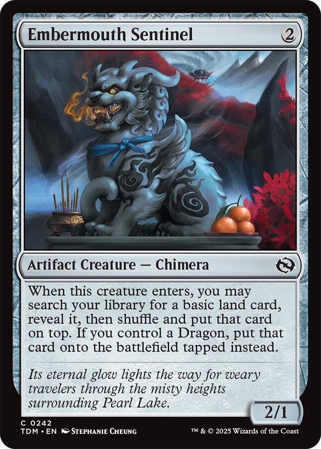 Embermouth Sentinel 242 card from Tarkir: Dragonstorm