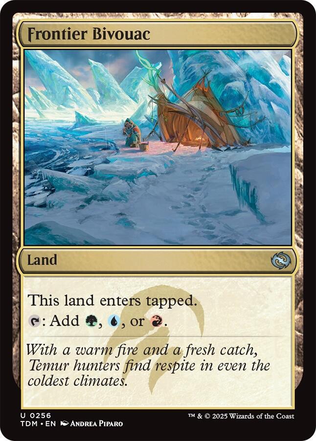 Frontier Bivouac 256 card from Tarkir: Dragonstorm