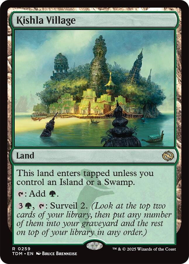 Kishla Village 259 card from Tarkir: Dragonstorm
