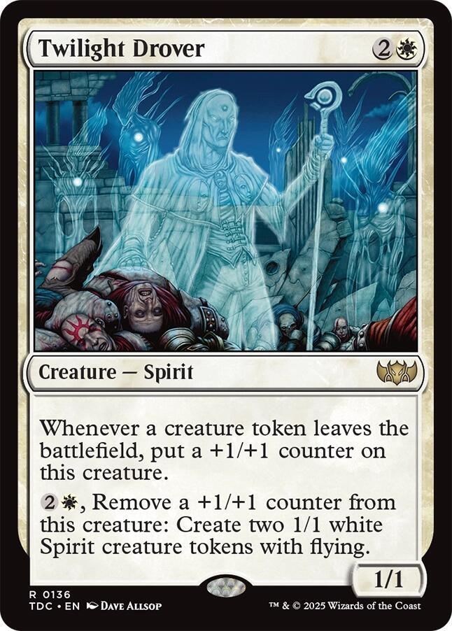Twilight Drover 136 card from Commander: Tarkir: Dragonstorm