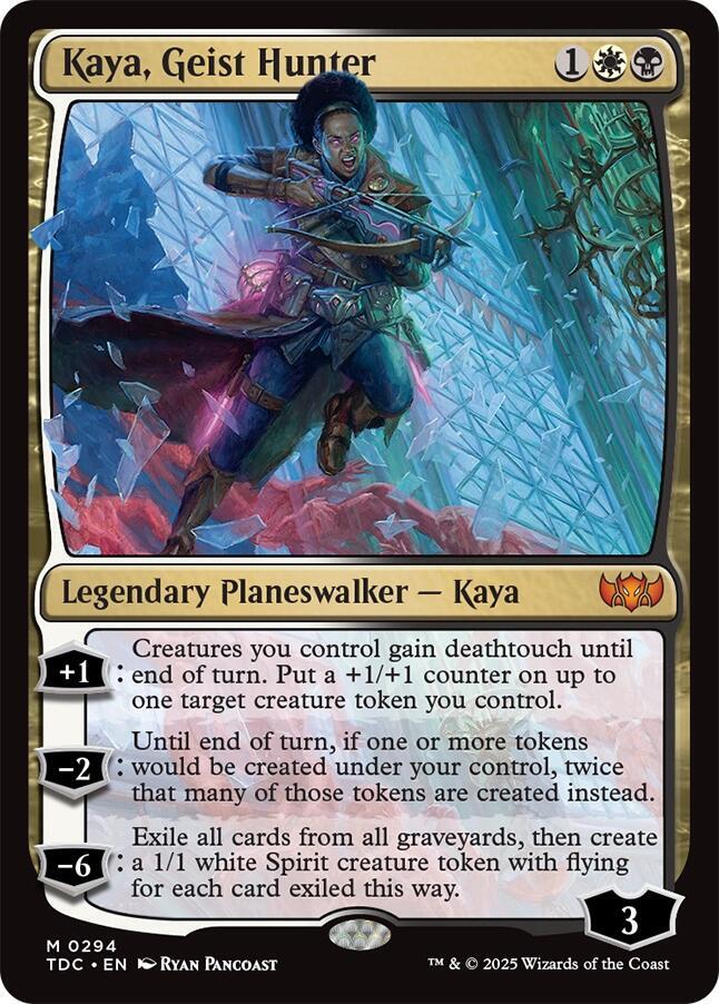 Kaya, Geist Hunter 294 card from Commander: Tarkir: Dragonstorm