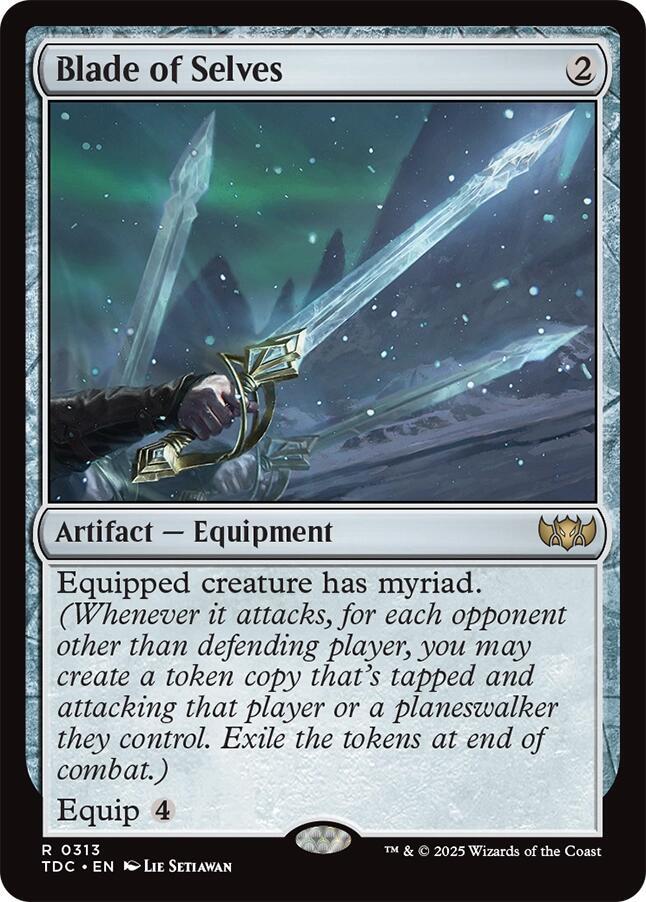 Blade of Selves 313 card from Commander: Tarkir: Dragonstorm