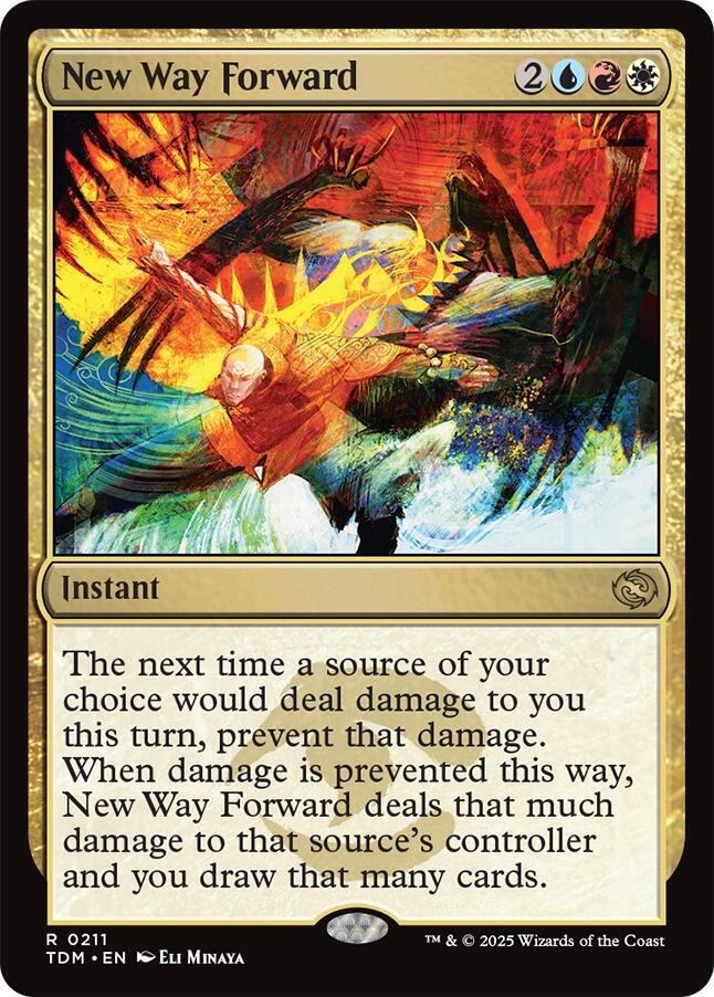 New Way Forward 211 card from Tarkir: Dragonstorm