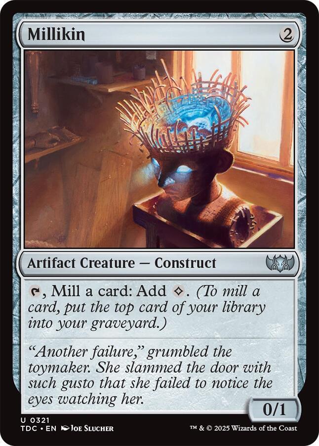 Millikin 321 card from Commander: Tarkir: Dragonstorm