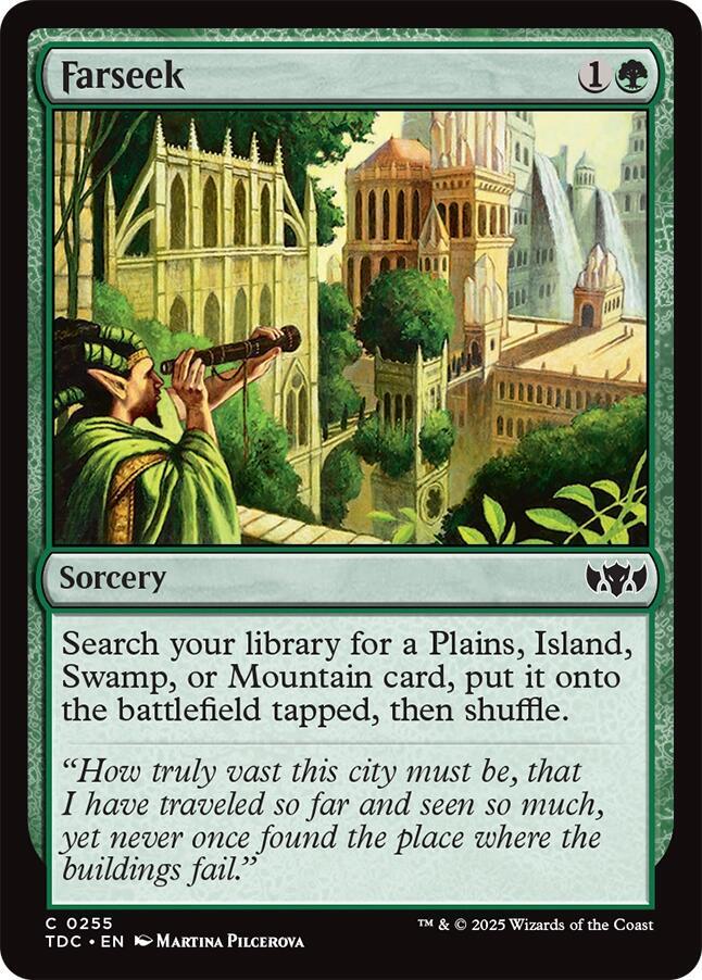 Farseek 255 card from Commander: Tarkir: Dragonstorm