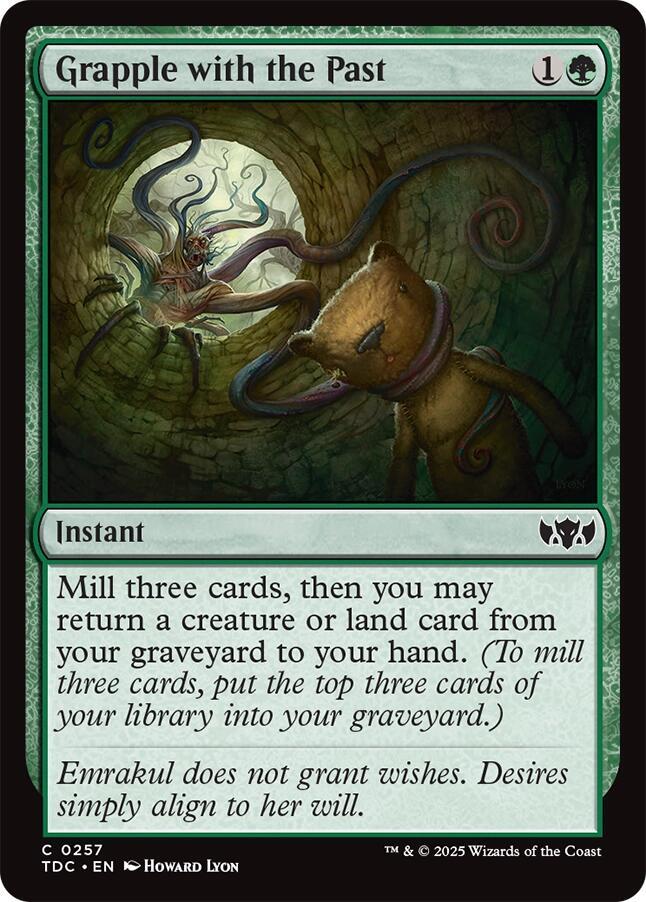 Grapple with the Past 257 card from Commander: Tarkir: Dragonstorm