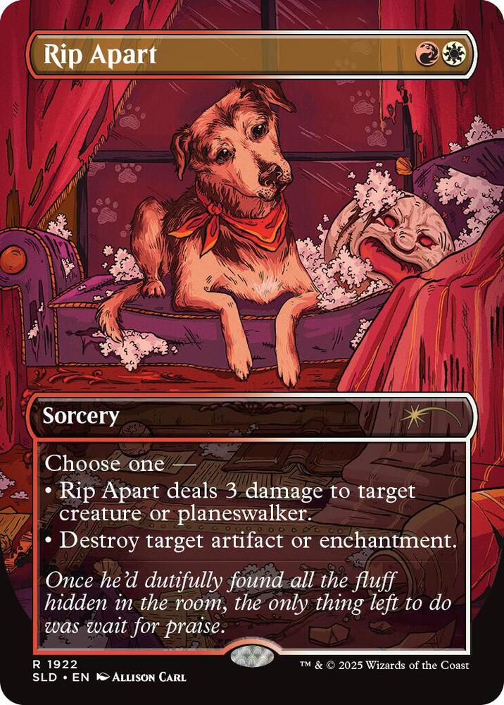 Rip Apart 1922 card from Secret Lair Drop Series