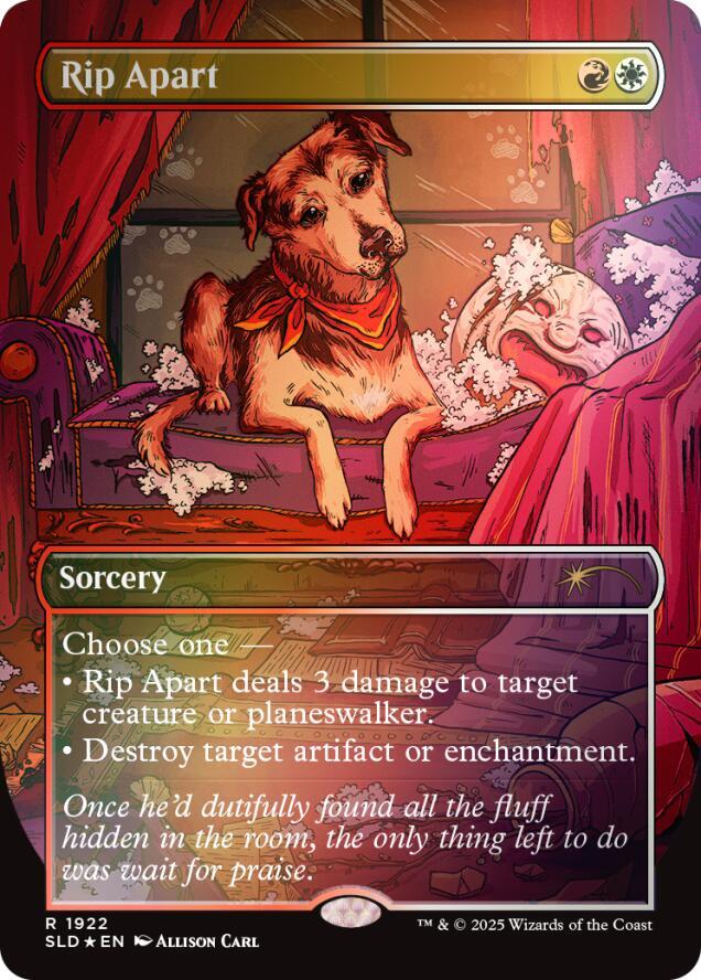 Rip Apart (Rainbow Foil) 1922 card from Secret Lair Drop Series