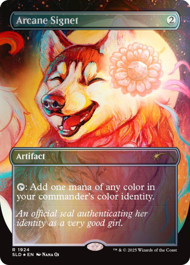 Arcane Signet (Rainbow Foil) 1924 card from Secret Lair Drop Series