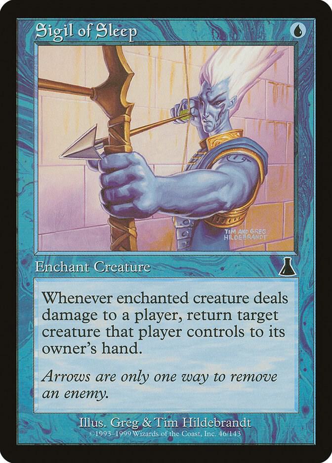 Sigil of Sleep 46 card from Urza's Destiny