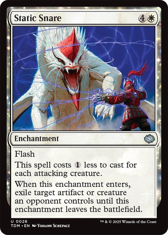 Static Snare 26 card from Tarkir: Dragonstorm