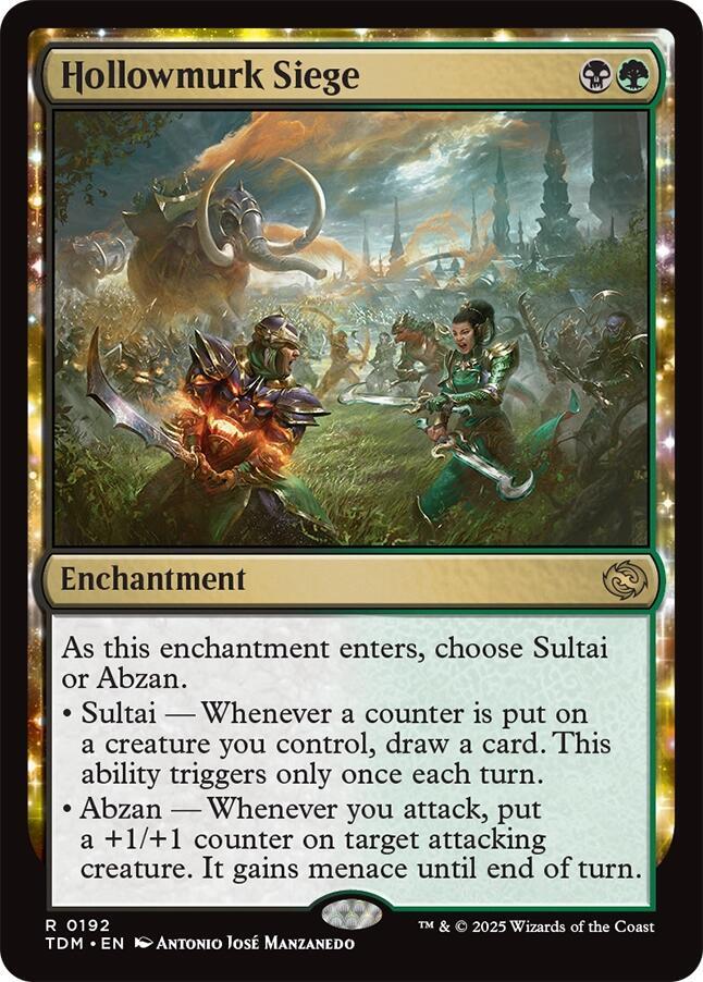 Hollowmurk Siege 192 card from Tarkir: Dragonstorm