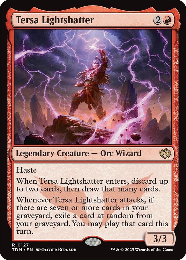 Tersa Lightshatter 127 card from Tarkir: Dragonstorm