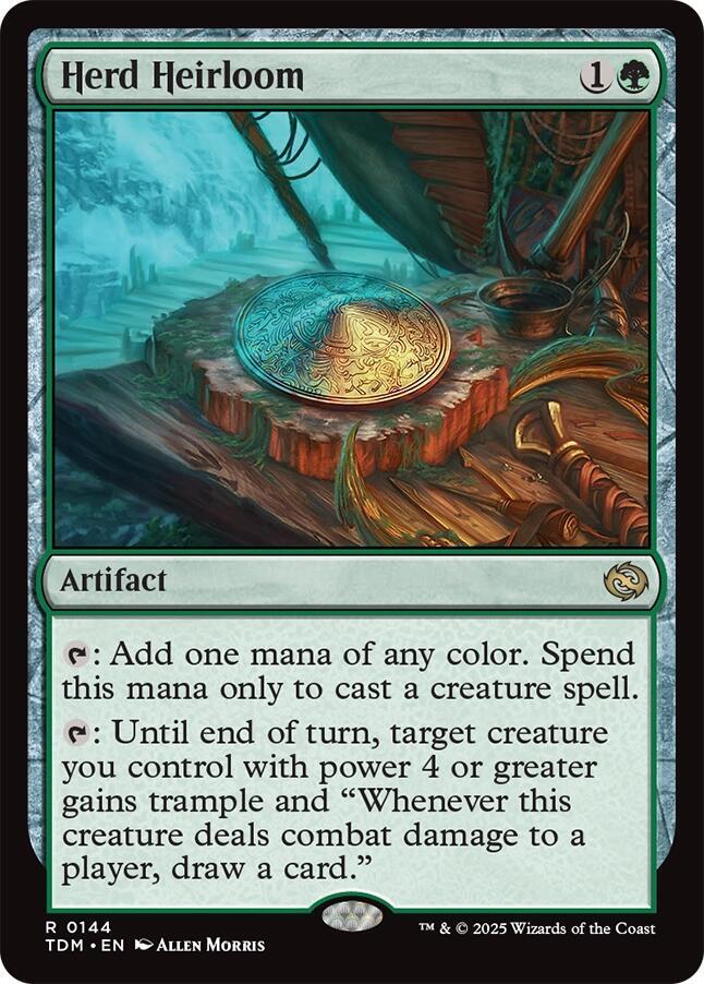 Herd Heirloom 144 card from Tarkir: Dragonstorm