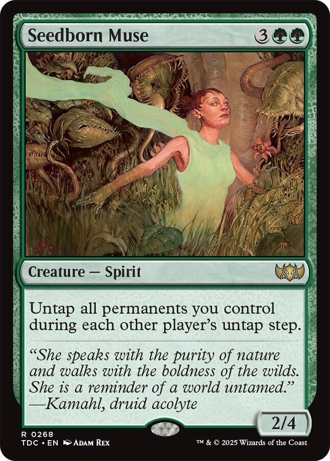 Seedborn Muse 268 card from Commander: Tarkir: Dragonstorm