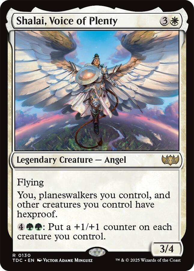 Shalai, Voice of Plenty 130 card from Commander: Tarkir: Dragonstorm