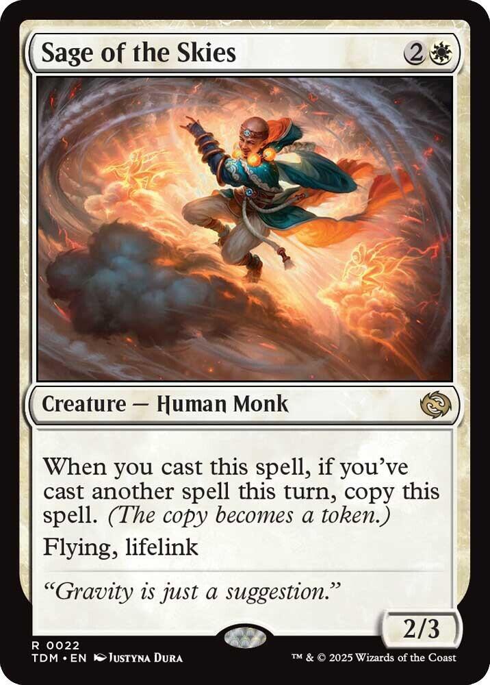 Sage of the Skies 22 card from Tarkir: Dragonstorm
