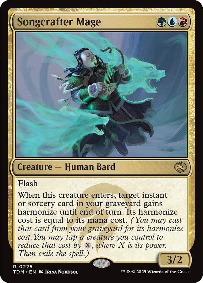 Songcrafter Mage 225 card from Tarkir: Dragonstorm