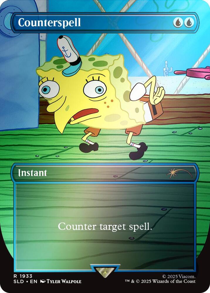 Counterspell (Rainbow Foil) 1933 card from Secret Lair Drop Series