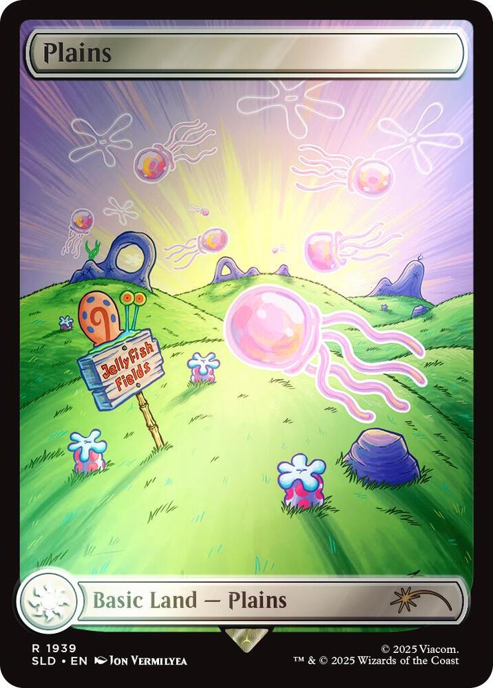 Plains (Rainbow Foil) 1939 card from Secret Lair Drop Series