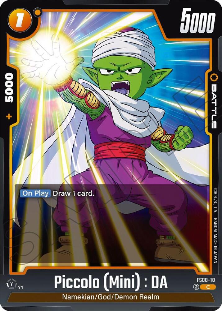 Piccolo (Mini) : DA FS08-10 card from Starter Deck 8: Vegeta (Mini) Super Saiyan 3