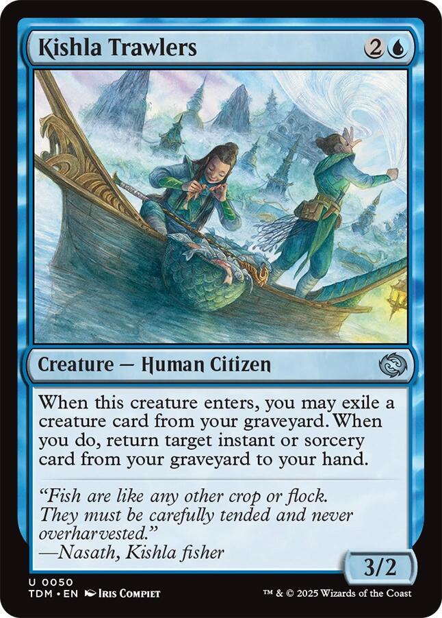 Kishla Trawlers 50 card from Tarkir: Dragonstorm