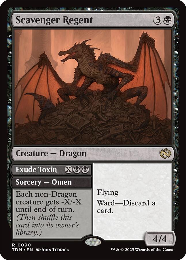 Scavenger Regent 90 card from Tarkir: Dragonstorm