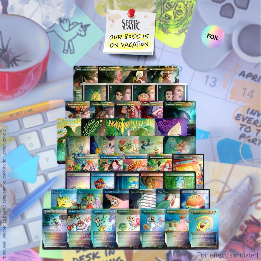 Secret Lair Drop: Our Boss is on Vacation Superdrop: Break Room Disco Ball Made of Foils Bundle card from Secret Lair Drop Series