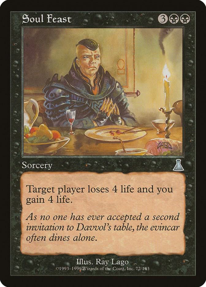 Soul Feast 72 card from Urza's Destiny