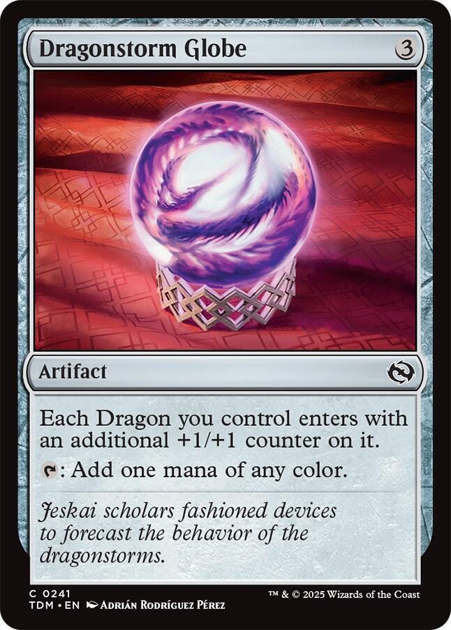 Dragonstorm Globe 241 card from Tarkir: Dragonstorm