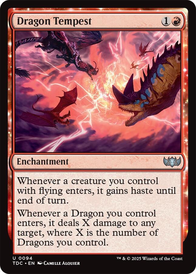 Dragon Tempest 94 card from Commander: Tarkir: Dragonstorm
