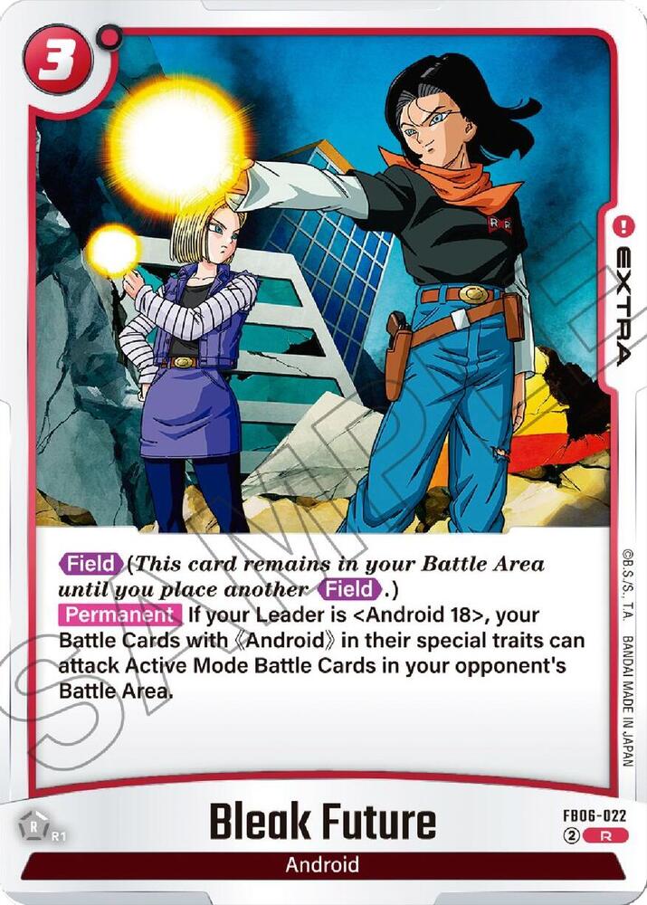 Bleak Future FB06-022 card from Rivals Clash