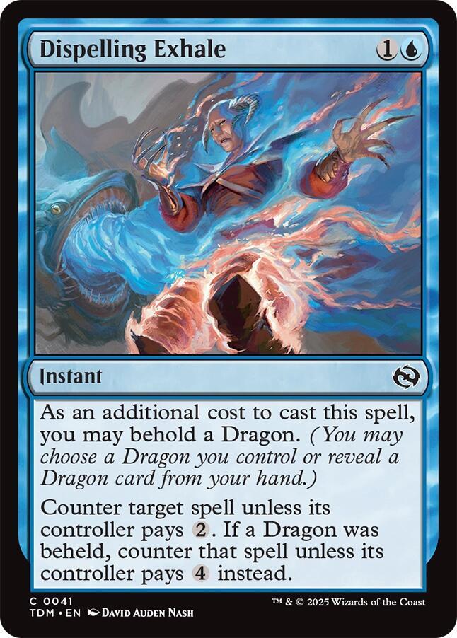 Dispelling Exhale 41 card from Tarkir: Dragonstorm