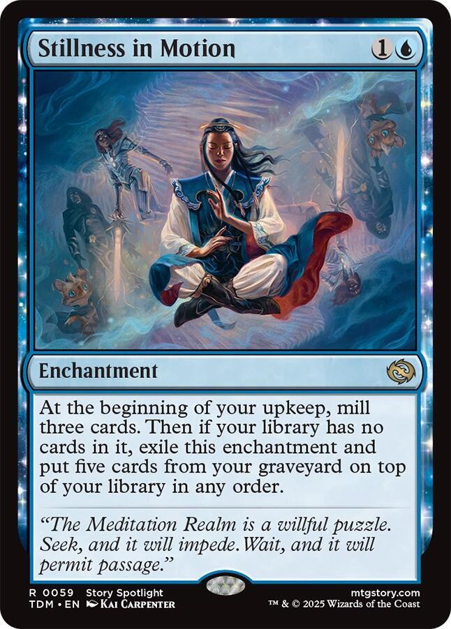 Stillness in Motion 59 card from Tarkir: Dragonstorm