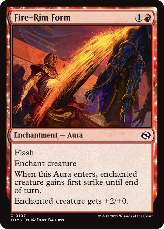 Fire-Rim Form 107 card from Tarkir: Dragonstorm