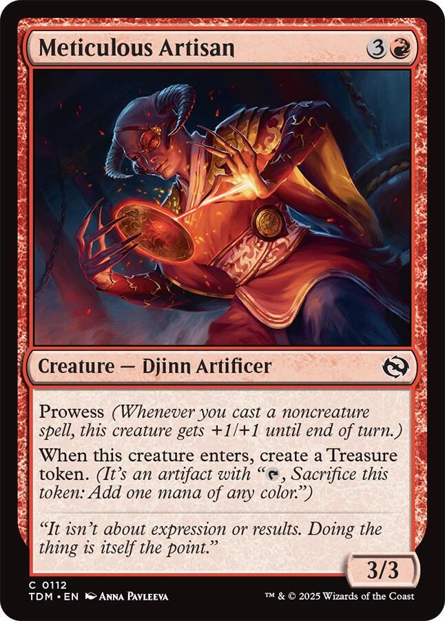 Meticulous Artisan 112 card from Tarkir: Dragonstorm