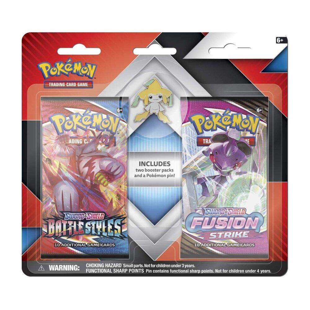 2 Booster Packs & Jirachi Collector's Pin card from Miscellaneous Cards & Products
