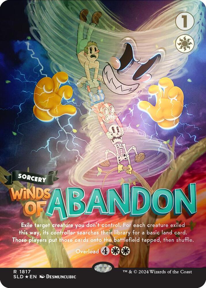 Winds of Abandon (Rainbow Foil) 1817 card from Secret Lair Drop Series