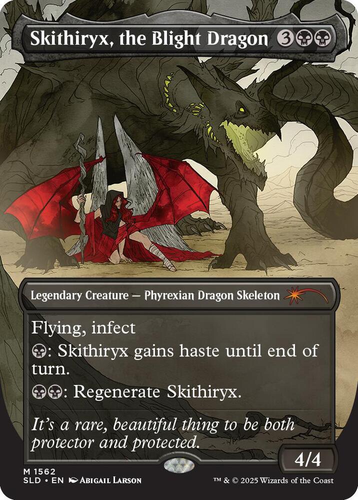 Skithiryx, the Blight Dragon 1562 card from Secret Lair Drop Series