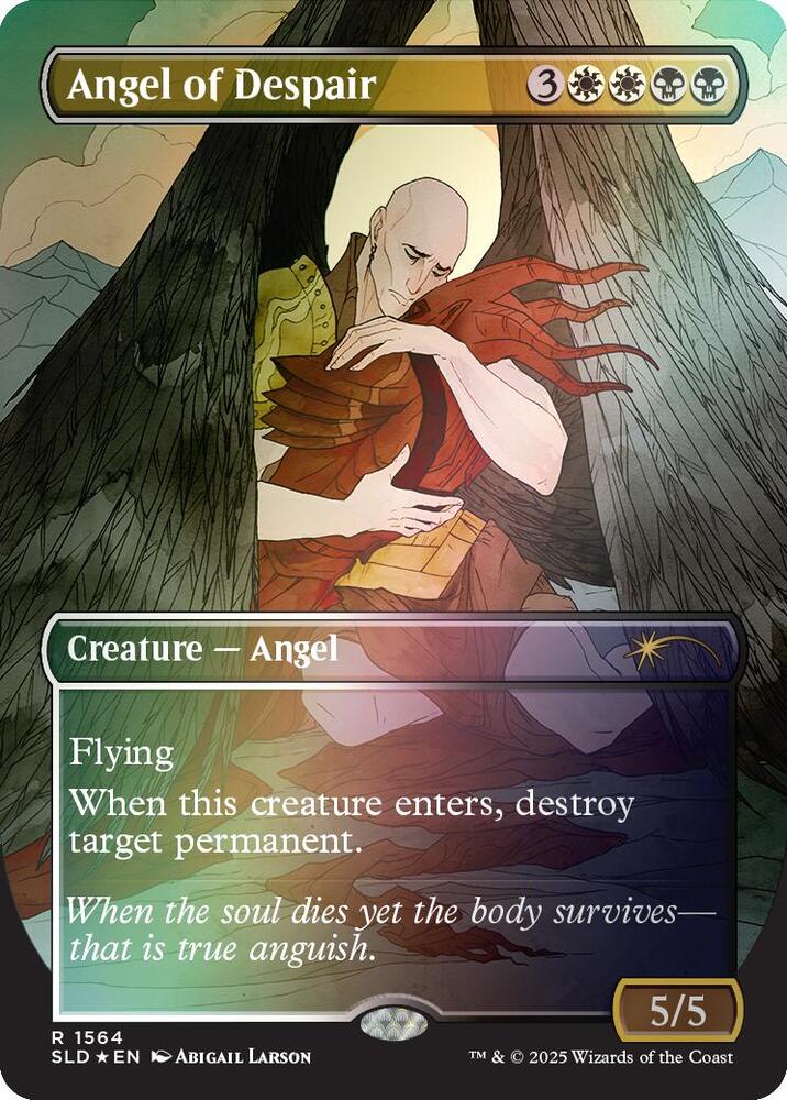 Angel of Despair (Rainbow Foil) 1564 card from Secret Lair Drop Series