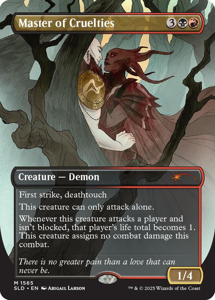 Master of Cruelties 1565 card from Secret Lair Drop Series