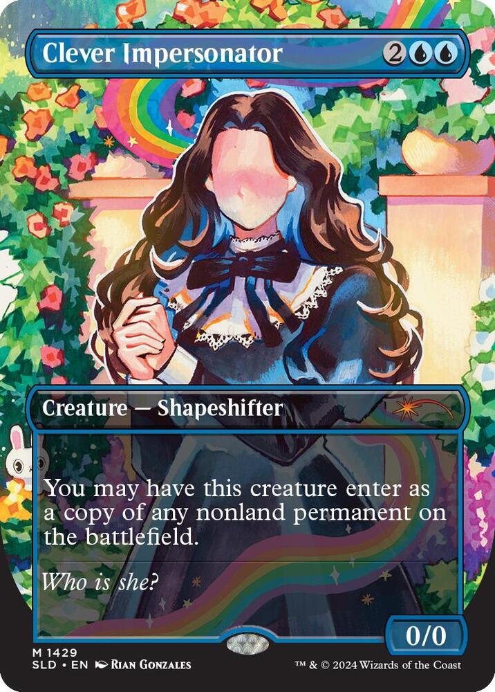 Clever Impersonator 1429 card from Secret Lair Drop Series