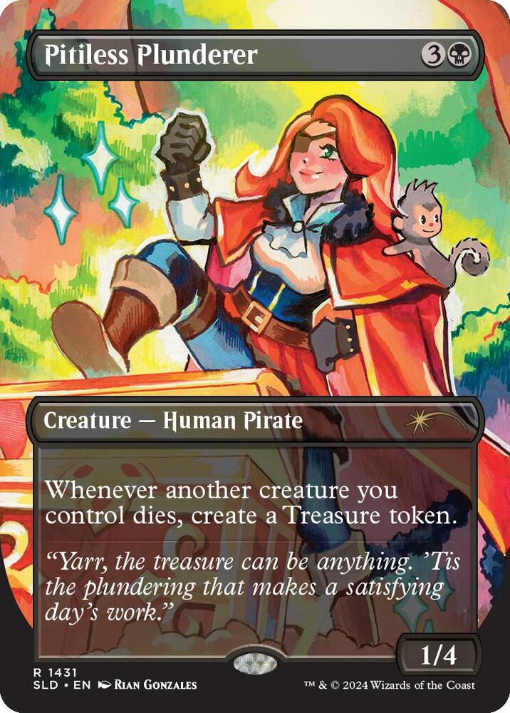 Pitiless Plunderer 1431 card from Secret Lair Drop Series