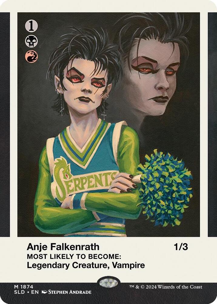 Anje Falkenrath 1874 card from Secret Lair Drop Series