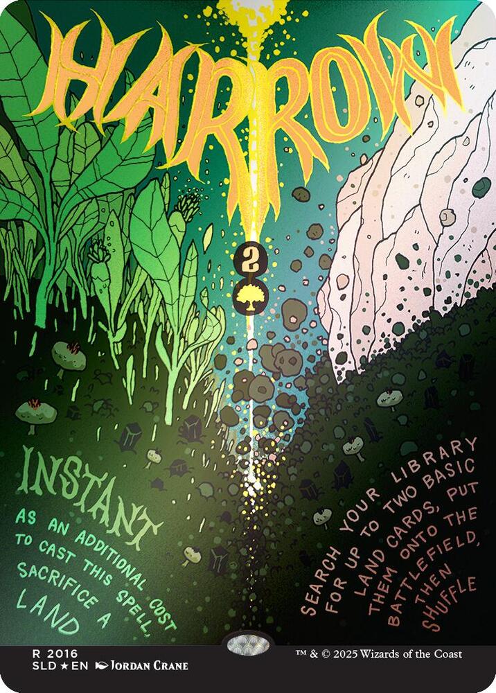 Harrow (Rainbow Foil) 2016 card from Secret Lair Drop Series