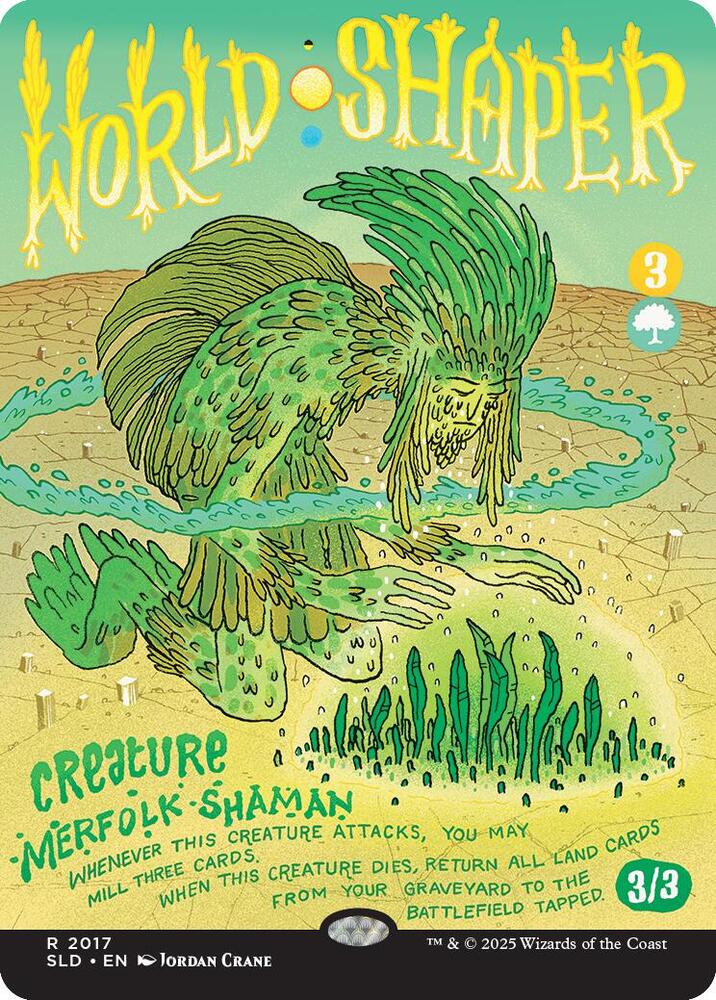 World Shaper 2017 card from Secret Lair Drop Series