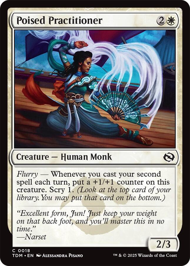 Poised Practitioner 18 card from Tarkir: Dragonstorm