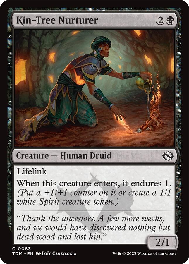 Kin-Tree Nurturer 83 card from Tarkir: Dragonstorm